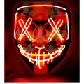 Maske the Purge Mit Rotem Licht