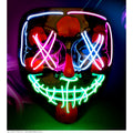 The Purge Maske Mit Buntem Licht