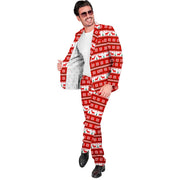 Op deze afbeelding zie je een Kostuums, van het merk Widmann. Klaar Voor De Kerst Man Kostuum