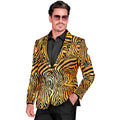 Goldene Wild-Nacht Jacke Herren