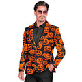 Gruseliger Halloween-Kürbis Blazer Herren
