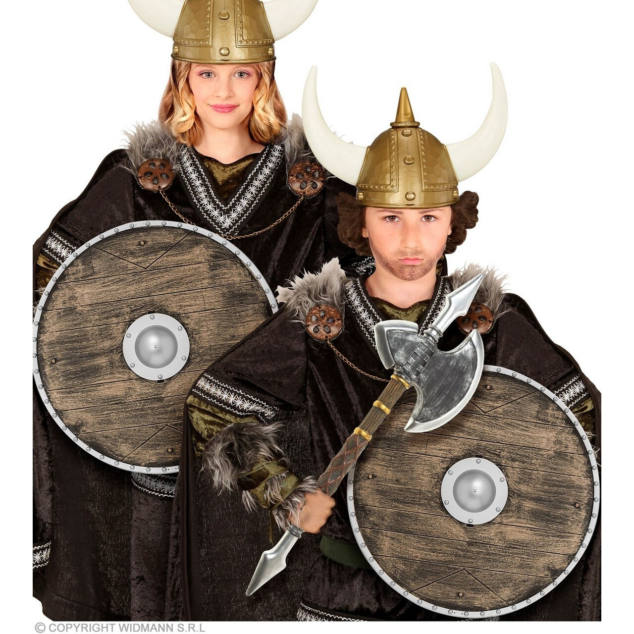 Op deze afbeelding zie je een Accessoires, van het merk Widmann. Schild Viking Valhalla