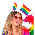 Schwenke Deine Regenbogenflagge Stirnband
