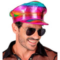 Auffällige Regenbogenmütze Kapitän