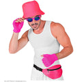 Pailletten-Gürteltasche Neonpink