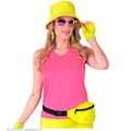 Neon-Gelbe Pailletten-Gürteltasche