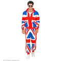 Britischer Flaggen-Trainingsanzug Unisex Kostüm