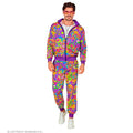 Lila Paisley Love Siegt Anzug Unisex