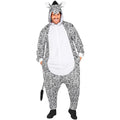 Zebra Wohlfühl-Einteiler Unisex Kostüm