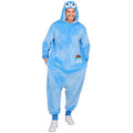 Keksmonster Blau Einteiler Unisex Kostüm