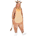 Stylischer Giraffen-Einteiler Unisex Kostüm