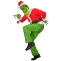 Grünes Weihnachtsmonster Grinch Herrenkostüm