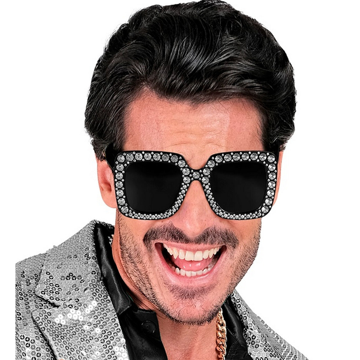 Funkelnde Disco Brille? Fasching 365, Jeden Tag eine Party – Feestkleding365