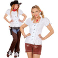 Anja Trachtenbluse Weiß Damen