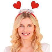 Op deze afbeelding zie je een Accessoires, van het merk Widmann. Hoofdband Love Is In The Air