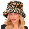 Pimp Plüsch Leopardenhut