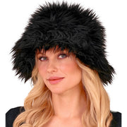 Op deze afbeelding zie je een Accessoires, van het merk Widmann. Warme Buckethat Zwart