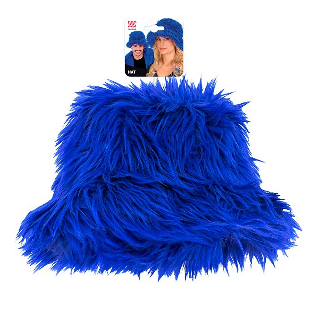 Op deze afbeelding zie je een Accessoires, van het merk Widmann. Warme Buckethat Blauw