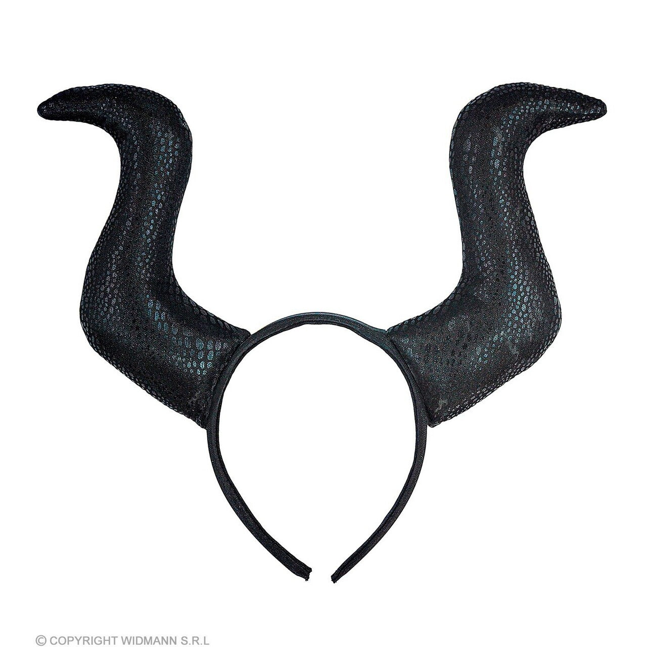 Op deze afbeelding zie je een Accessoires, van het merk Widmann. Hoofdband Malevizia Met Hoorn