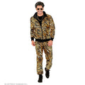 Geboren Zum Wildsein Tiger Trainingsanzug Gold Unisex Kostüm