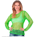 Netzshirt Neon Grün Damen