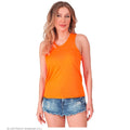 Neon-Orange Tanktop Damen