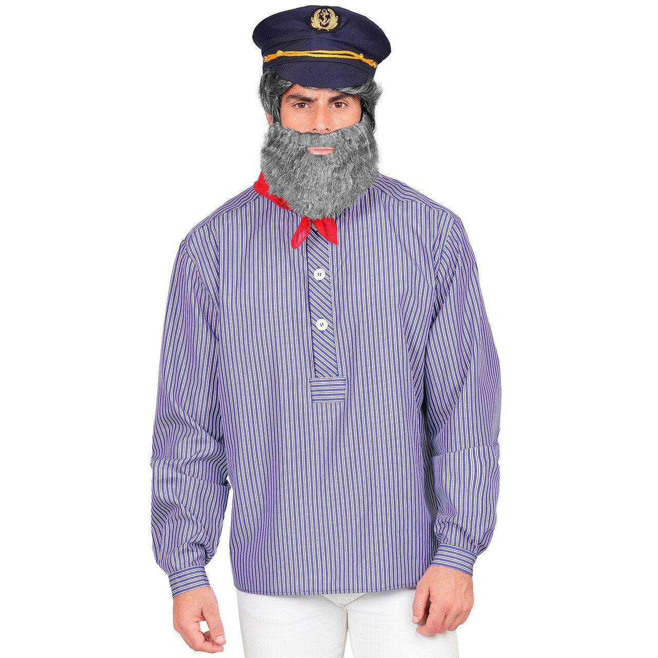 Op deze afbeelding zie je een Kostuums, van het merk Widmann. Sef Sailor Shirt Man