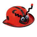 Red Bowler Melone Hut Ladybug