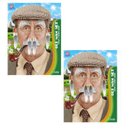 Op deze afbeelding zie je een Accessoires, van het merk Widmann. Overdreven Neus En Oorharen Oude Man