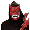 Böser Roter Teufel Maske Mit Kapuze