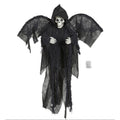 Horror -Deco Grimreaper Mit Flügeln, 51 Zentimeter
