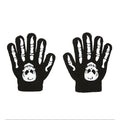 Schädel-Und-Knochen-Handschuhe