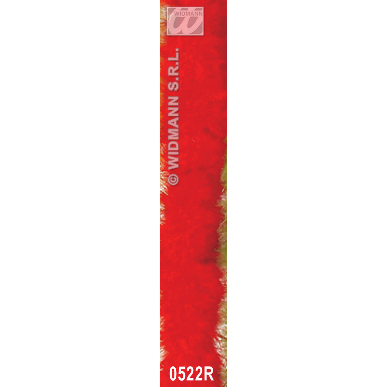 Op deze afbeelding zie je een Accessoires, van het merk Widmann. Decoratieve Boa Rood 2 Meter