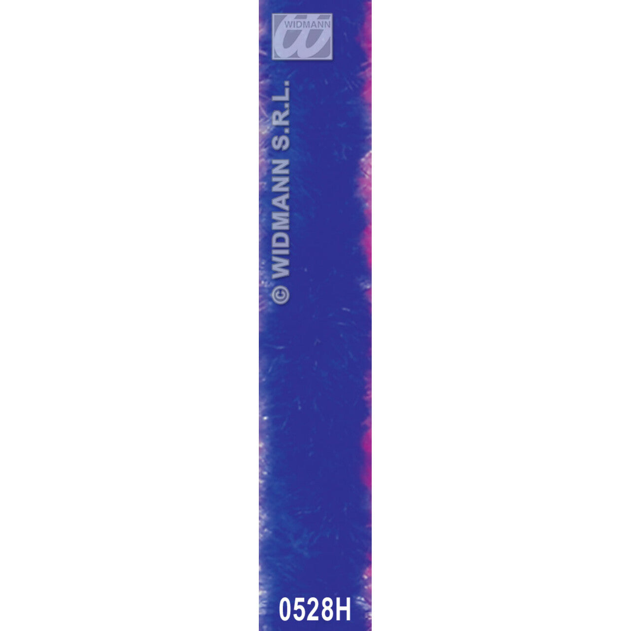 Op deze afbeelding zie je een Accessoires, van het merk Widmann. Smalle Decoratieve Boa Blauw 2 Meter
