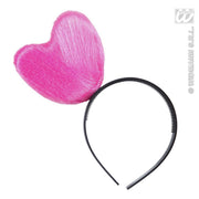 Op deze afbeelding zie je een Accessoires, van het merk Widmann. Hoofdband Hart, Rose