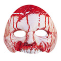 Halloween Halb -Masken Kinless Blutiger Psycho