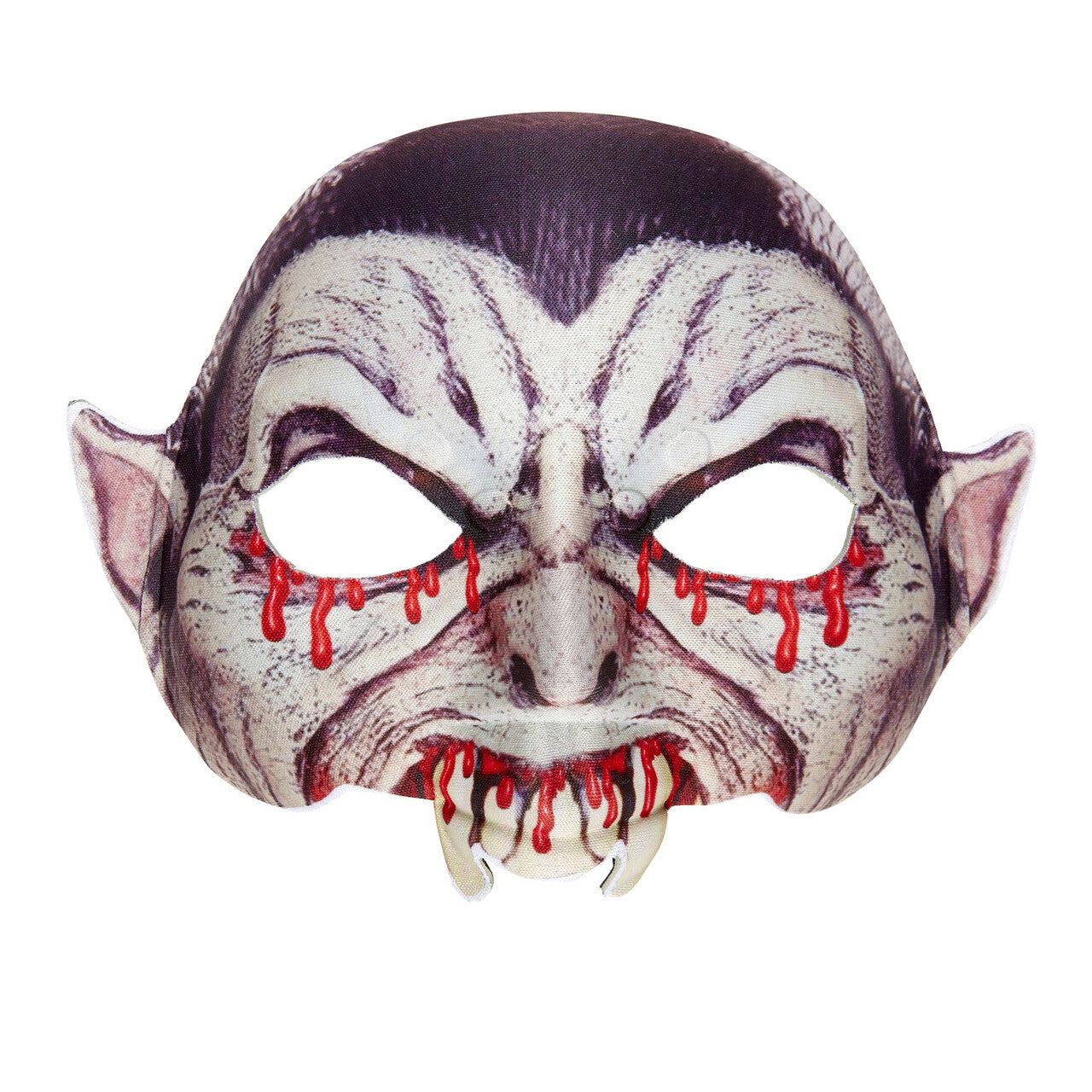 Op deze afbeelding zie je een Accessoires, van het merk Widmann. Halloween Halfmask Kinloos Vampier Masker