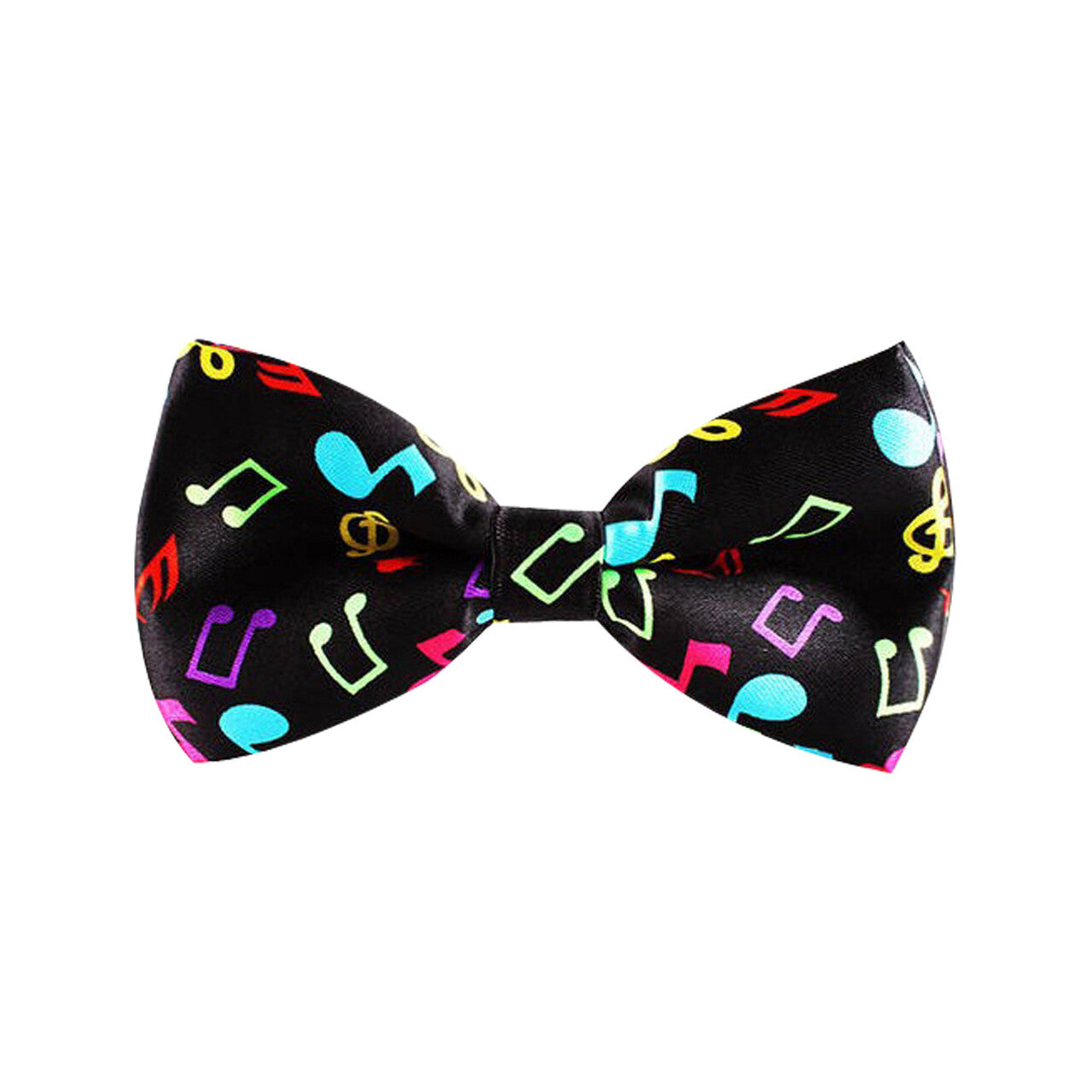 Op deze afbeelding zie je een Accessoires, van het merk Widmann. Jazzy Man Strikje Muzieknoten