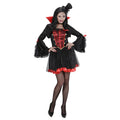 Luxus Damen Vampire Frau Kostüm