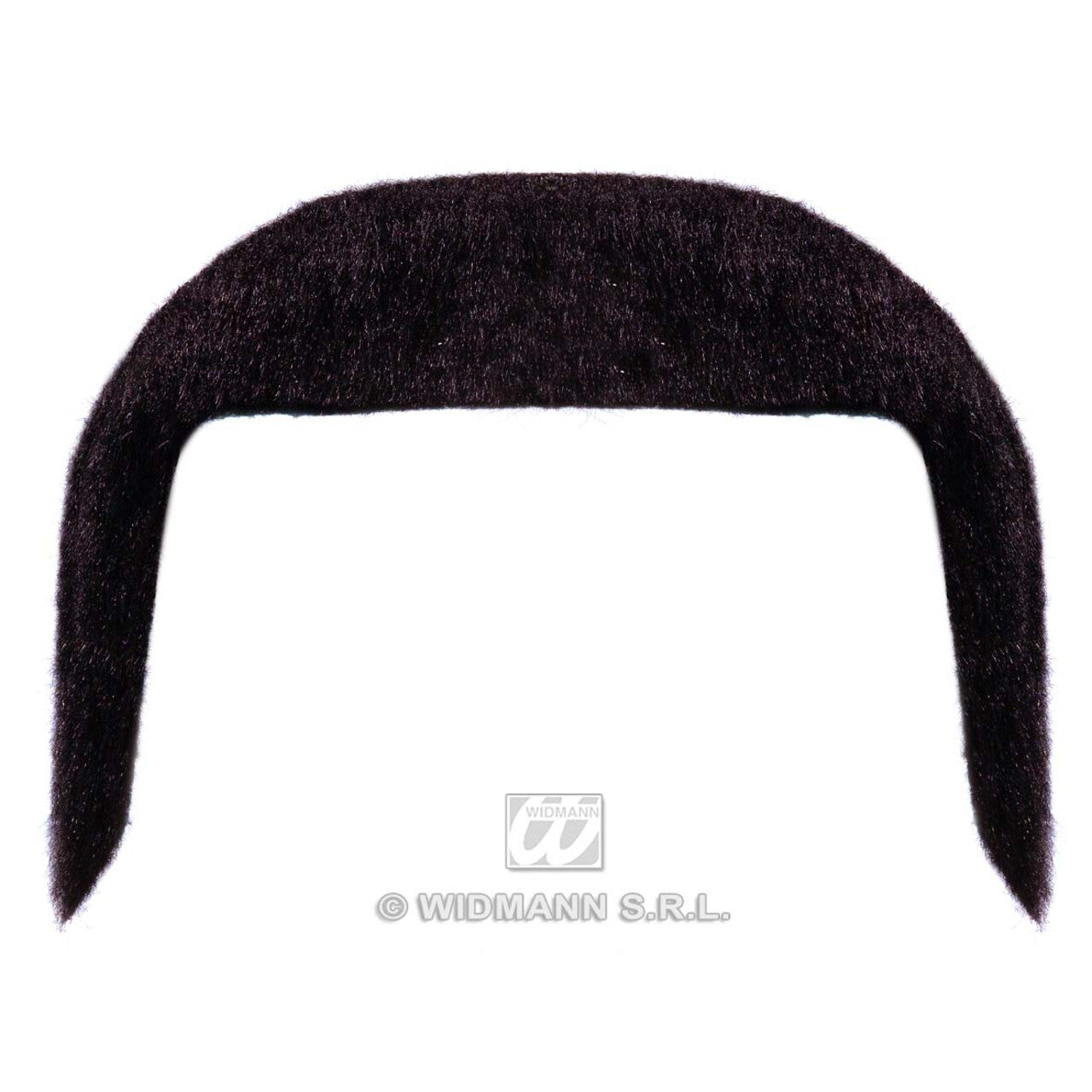 Op deze afbeelding zie je een Accessoires, van het merk Widmann. Snor 70s Zwart