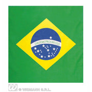 Op deze afbeelding zie je een Accessoires, van het merk Widmann. Bandana Brazilie