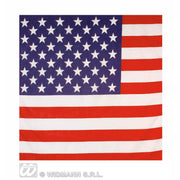 Op deze afbeelding zie je een Accessoires, van het merk Widmann. Bandana USA