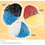Op deze afbeelding zie je een Accessoires, van het merk Widmann. Pom Pom Geel / Rood