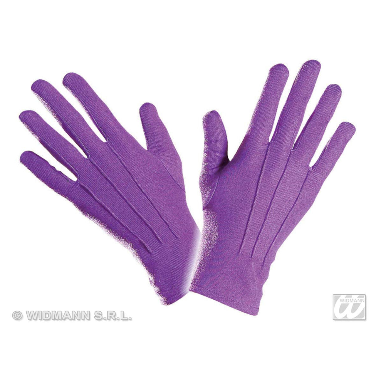 Op deze afbeelding zie je een Accessoires, van het merk Widmann. Handschoenen Paars