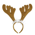 Rudolf Rentiergeweih Mit Schellen Und Marabou-Feder
