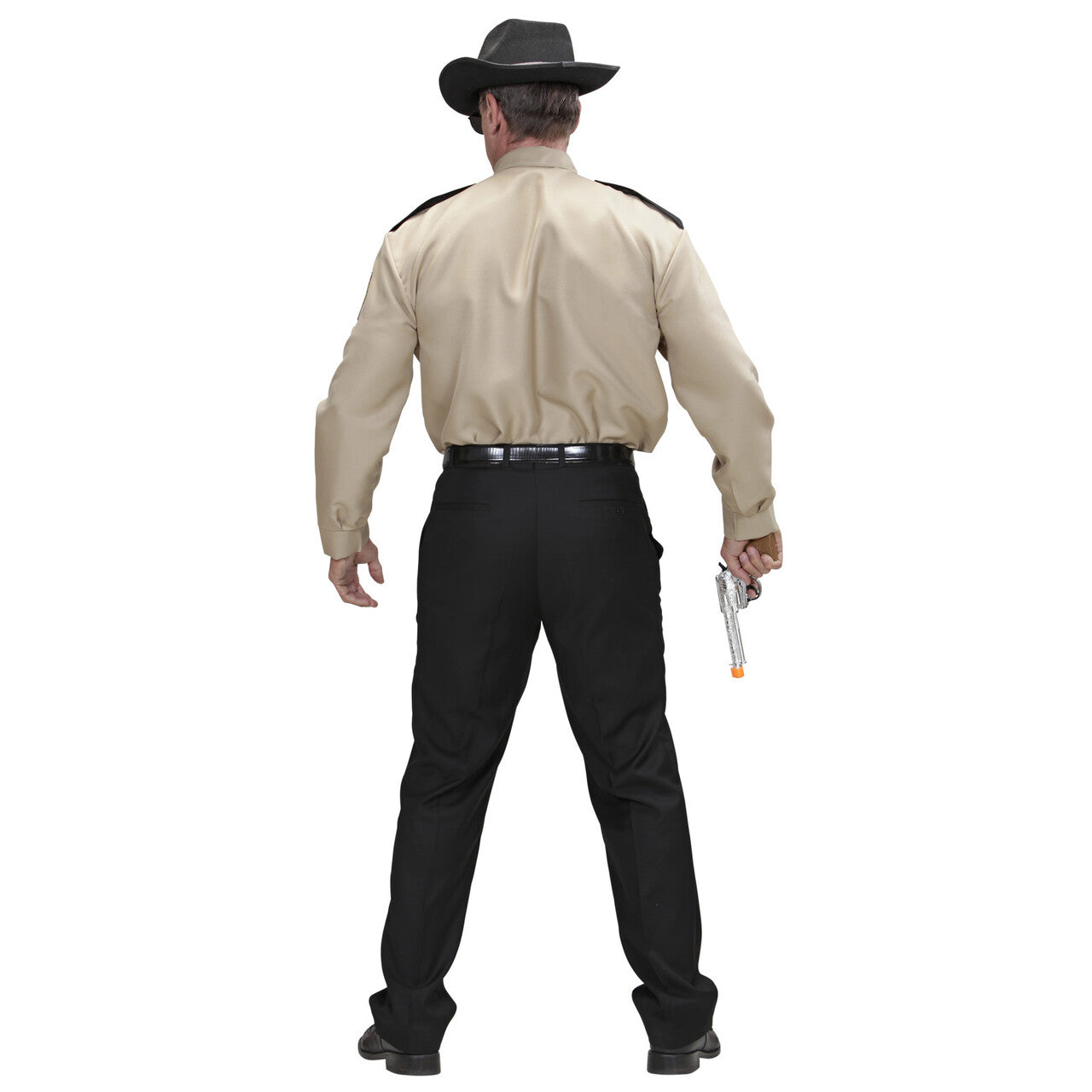 Op deze afbeelding zie je een Kostuums, van het merk Widmann. Modern Sheriff Shirt Man