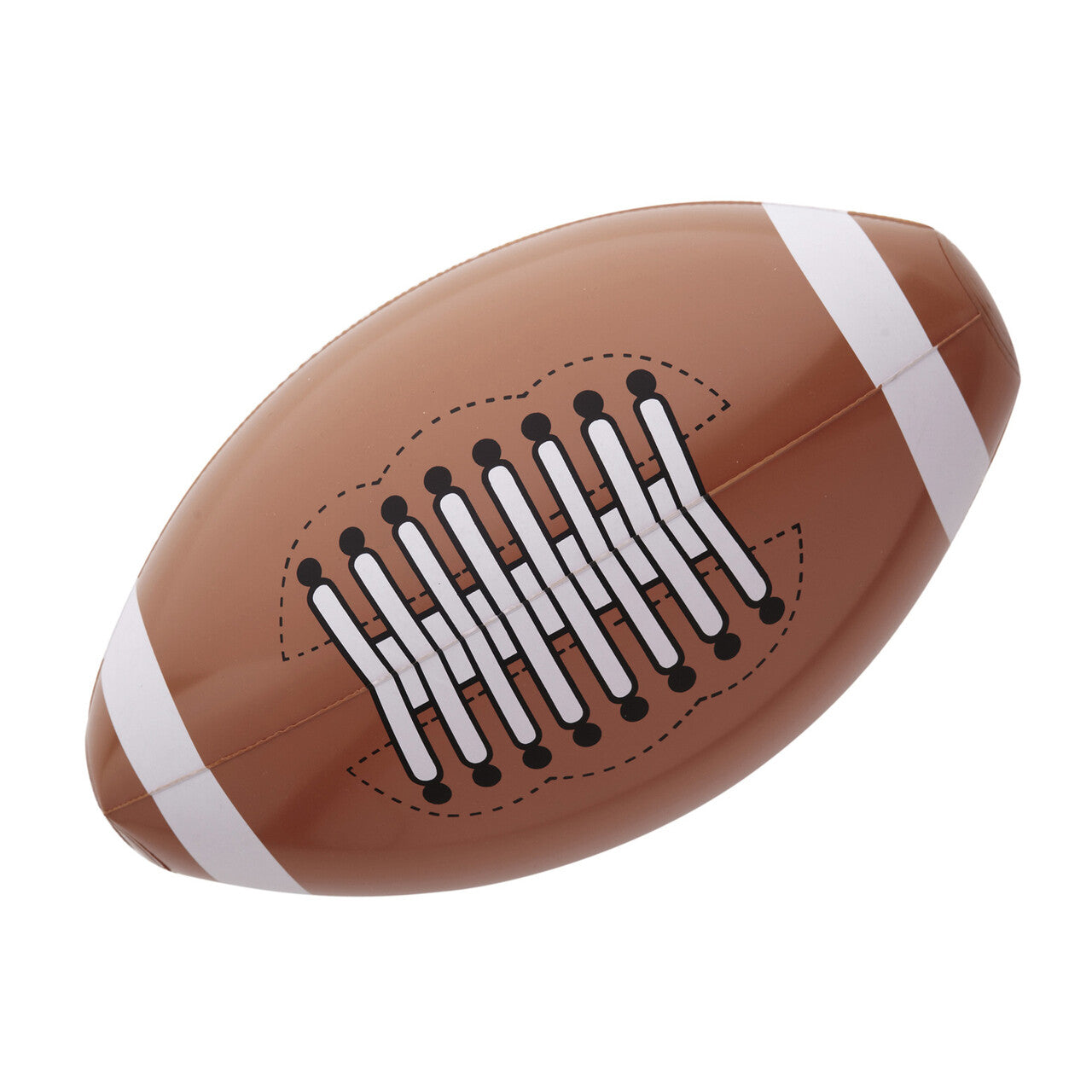 Op deze afbeelding zie je een Accessoires, van het merk Widmann. Opblaasbare American Football 36 Centimeter