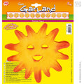 Polyester -Girlande -Sonne, 3 Meter