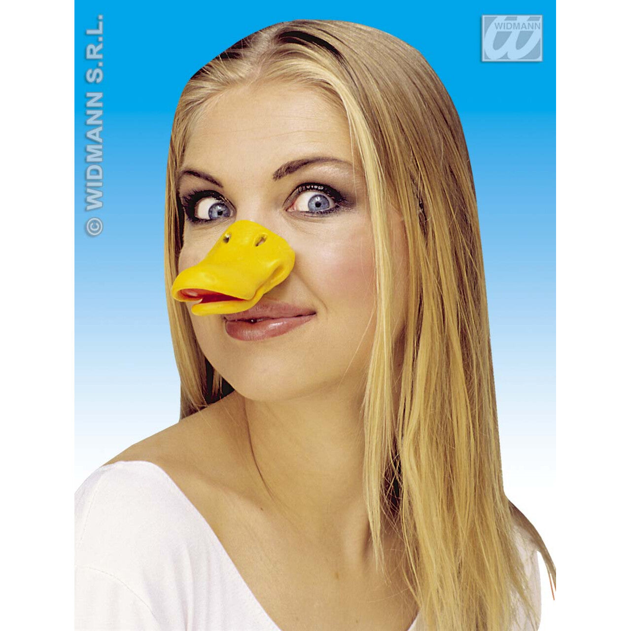 Op deze afbeelding zie je een Accessoires, van het merk Widmann. Neus, Eend