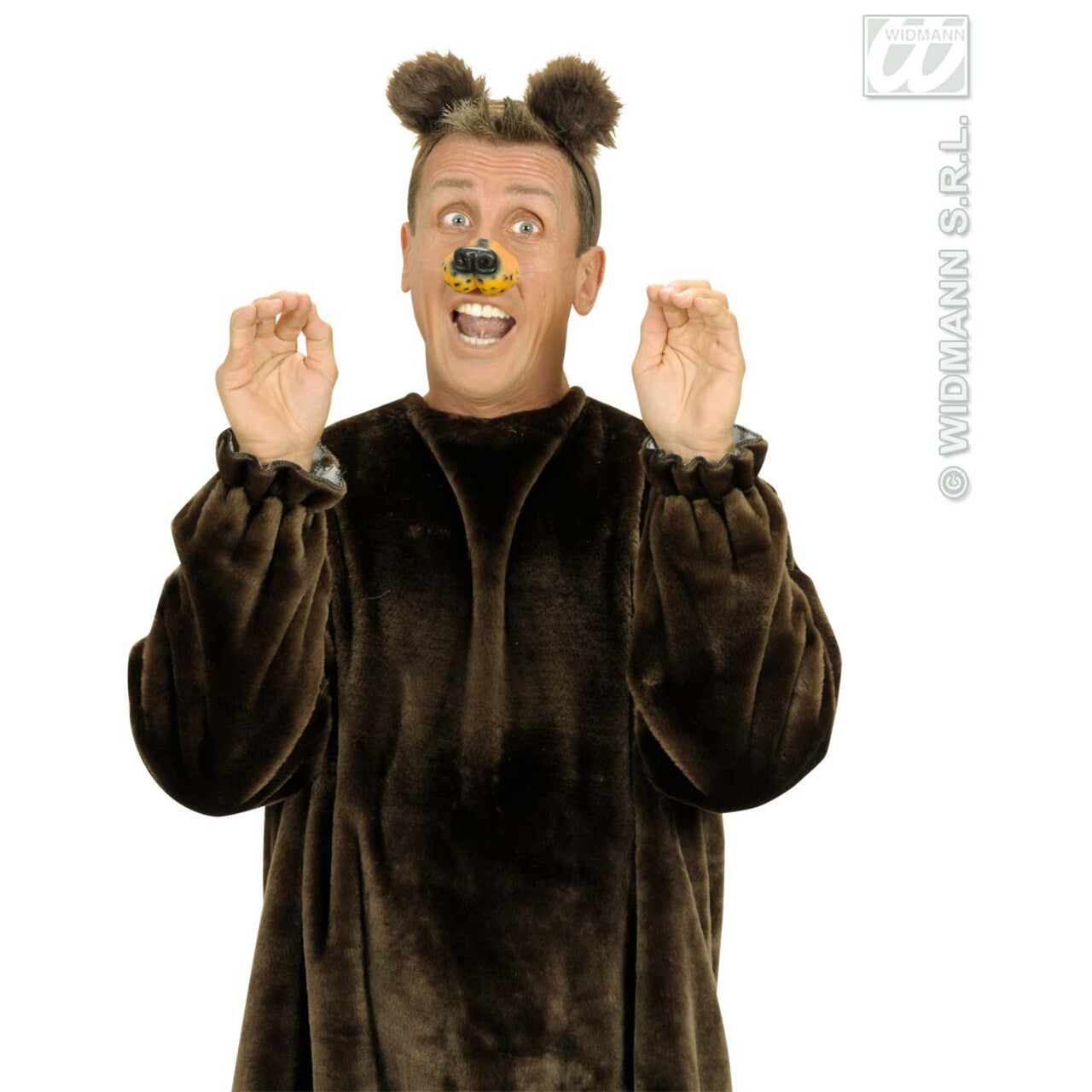 Op deze afbeelding zie je een Accessoires, van het merk Widmann. Pluche Beren Oren